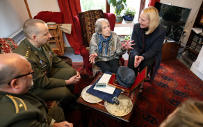 Veteránka a minystryně